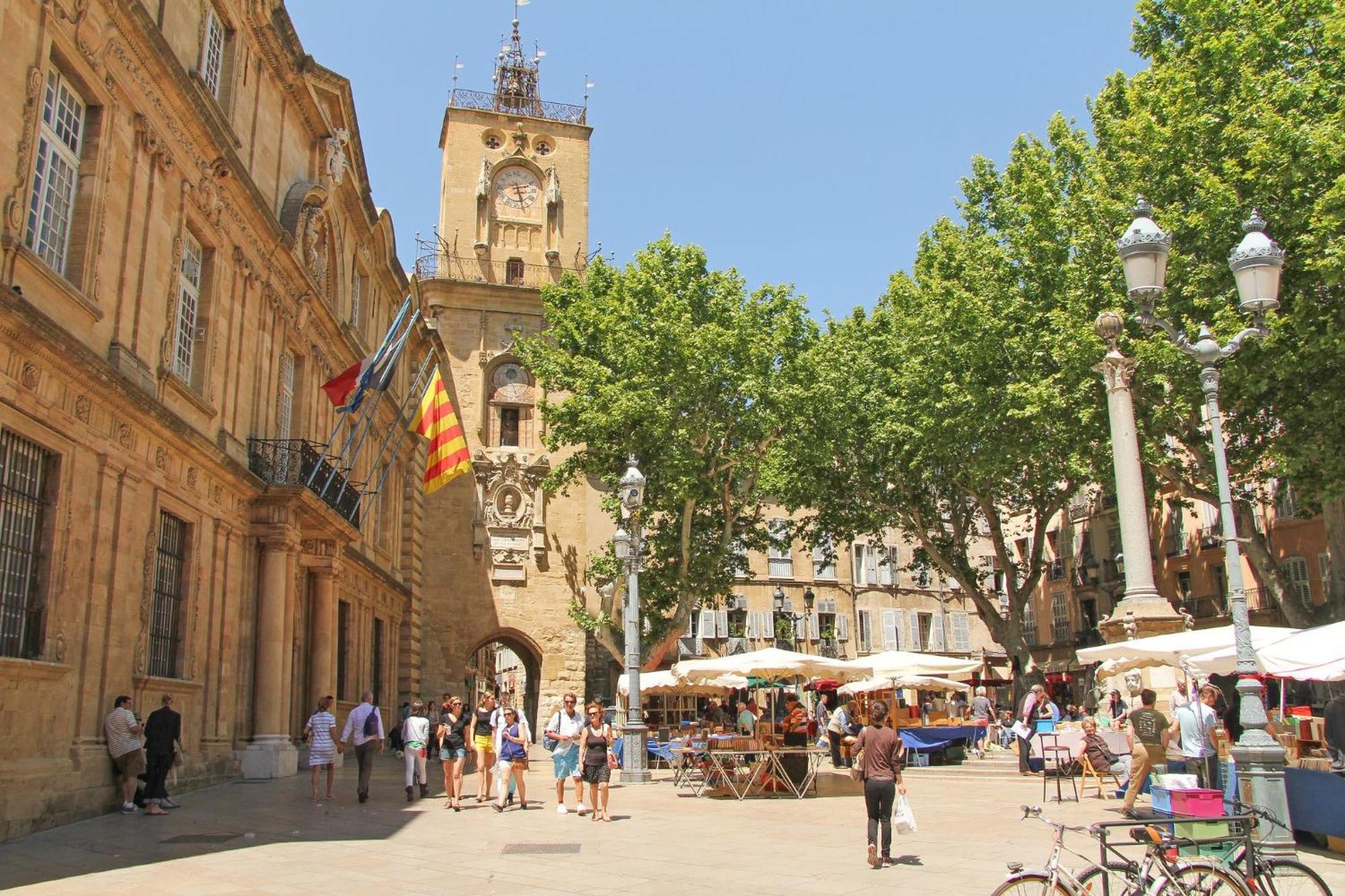L'Amandier - Joli Appartement T3 Neuf Centre Ville A 2 Pas De La Rotonde Mirabeau Et Des Allees Provencales Aix-en-Provence Extérieur photo